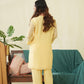 Soft yellow Kurta and Pant set