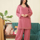 Rust Kurta Pant set