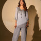 Cool Grey Kurta and Pant set