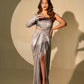 Star Grey Shimmer Dress