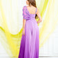 French Purple Ombre Jumpsuit