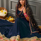 Navy Blue Anarkali Suit Set