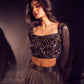 Black Festive Ethnic Lehenga set