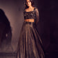 Black Festive Ethnic Lehenga set