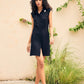 Black Short Honey-Bee Dress