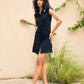 Black Short Honey-Bee Dress