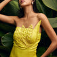 Leafy Lemon Mini Dress